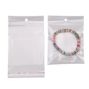1000 pc OPP Cellophane Bags, Rectangle, Clear, 120x65mm, Unilateral Thickness: 0.035mm, Inner Measure: 70x65mm
