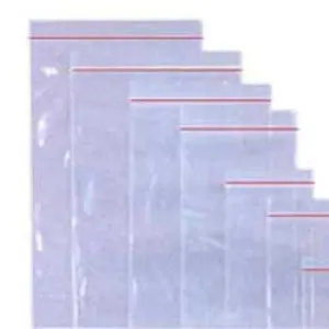 1,000 Resealable  4" X 8" 2mil
