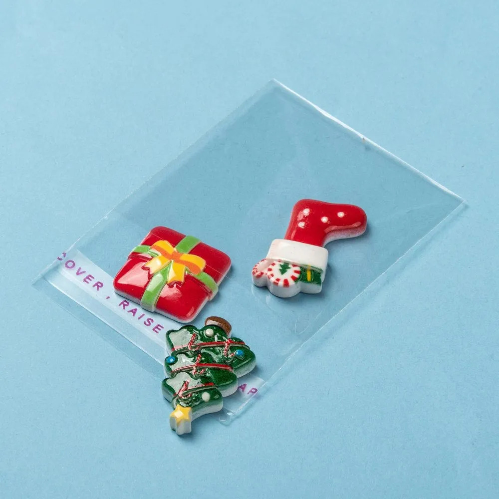 200 pc OPP Cellophane Bags, Small Jewelry Storage Bags, Self-Adhesive Sealing Bags, Rectangle, Clear, 7x5cm, Unilateral thickness: 0.035mm, Inner measure: 5x5cm