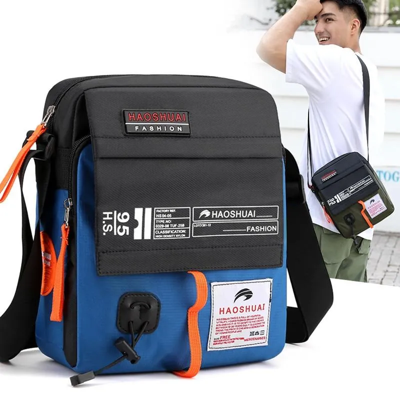 206 Men Crossbody Bag Sporty Shoulder Bag For Casual Use