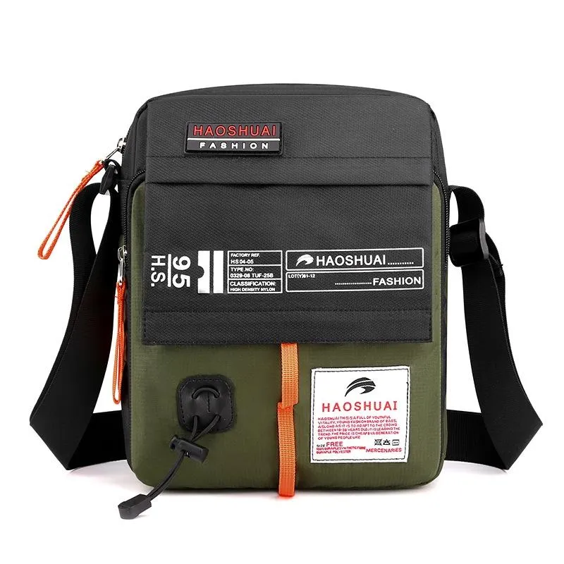 206 Men Crossbody Bag Sporty Shoulder Bag For Casual Use