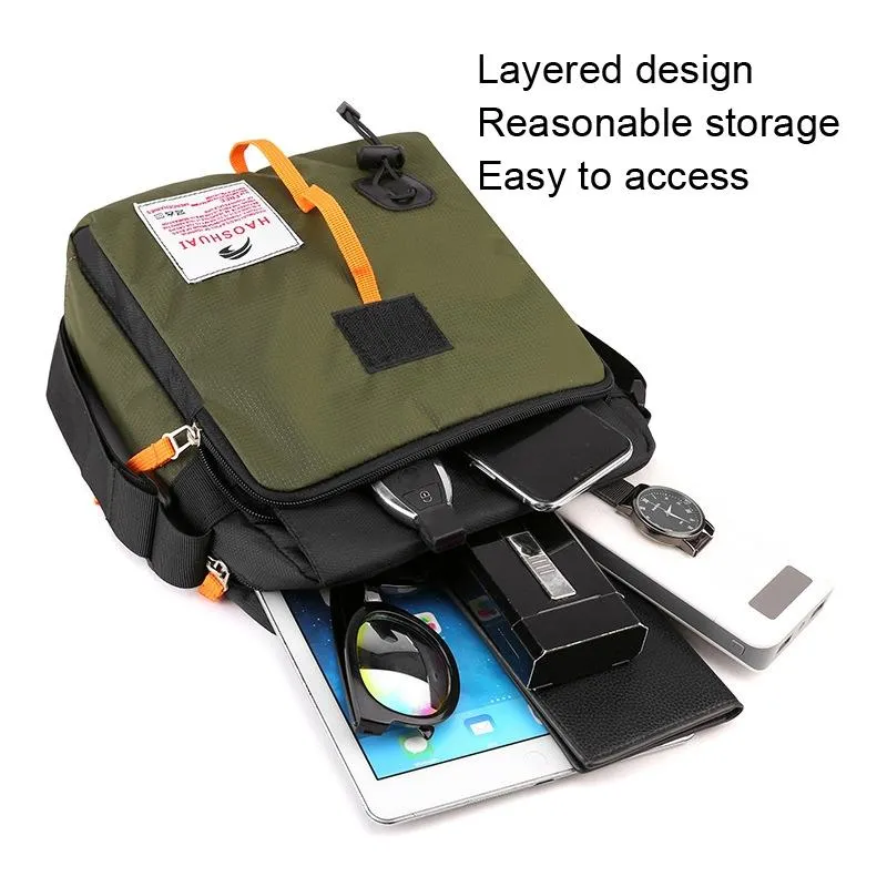 206 Men Crossbody Bag Sporty Shoulder Bag For Casual Use