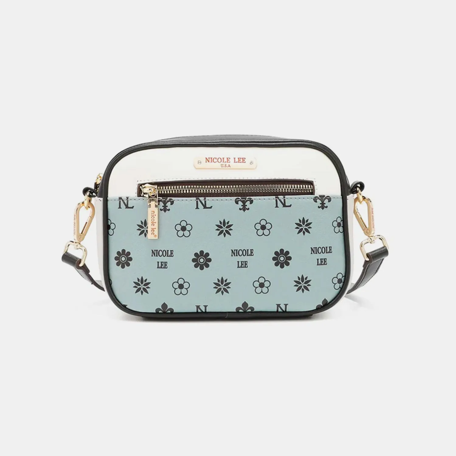 3-Piece Color Block Handbag Set