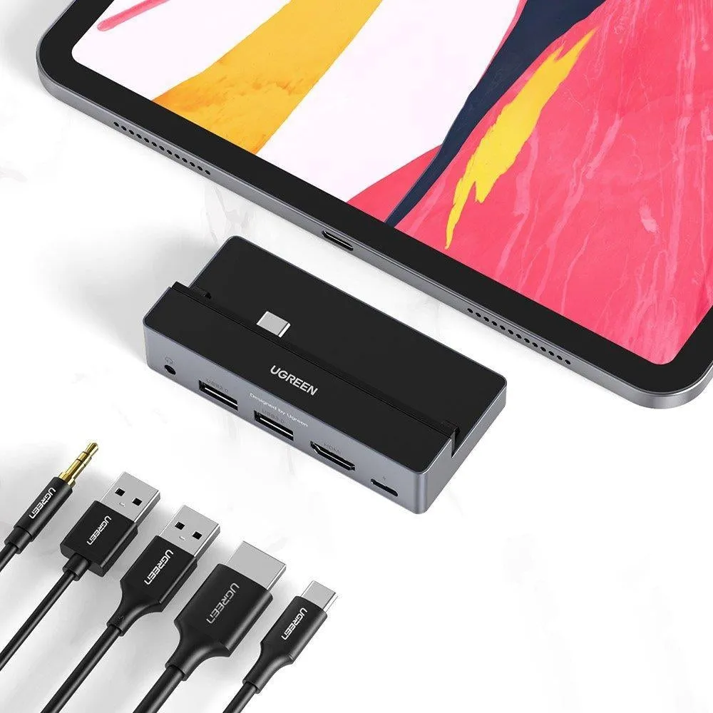 5-in-1 USB-C Multifunction Adapter | for iPad Pro