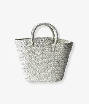 Aeta/OVAL BOTTOM BASKET S(WHITE)
