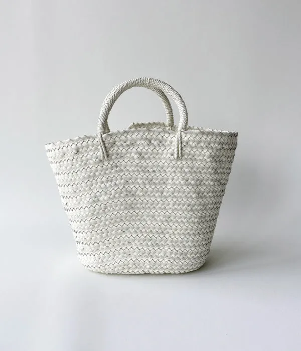 Aeta/OVAL BOTTOM BASKET S(WHITE)