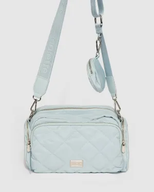 Baby Blue Harper Nylon Crossbody Bag