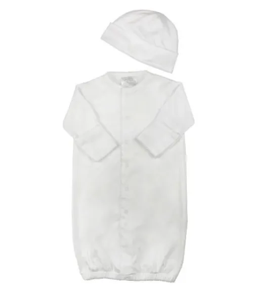 Bambinos Garland Convertible Gown & Hat Set