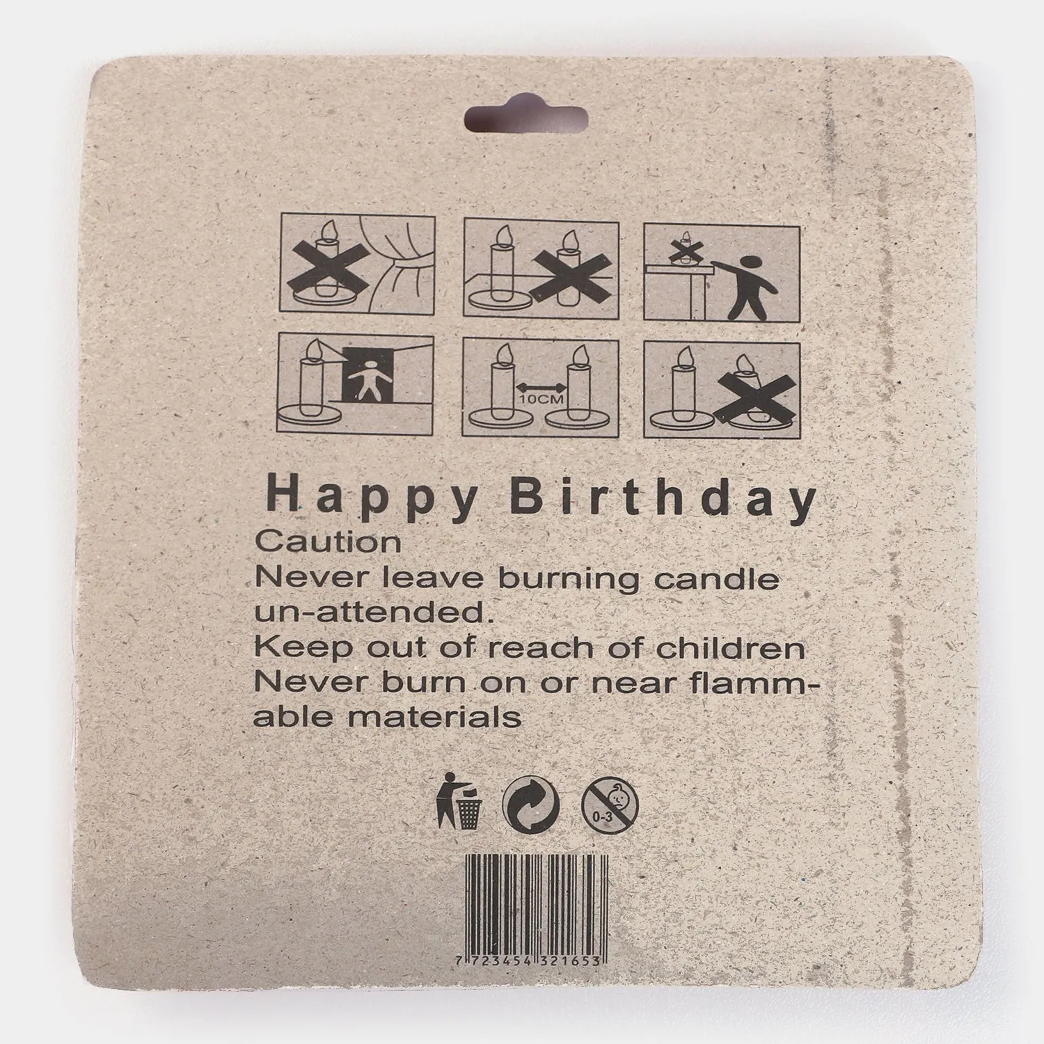 Birthday Alphabeted Candles