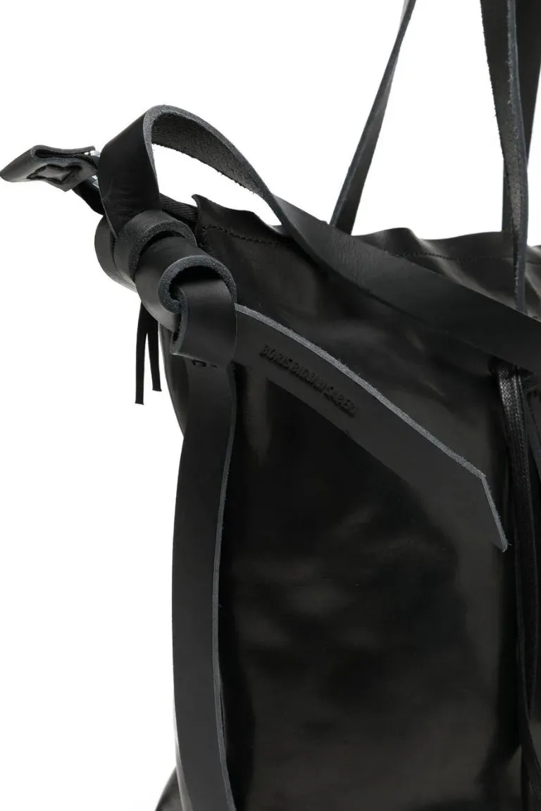 Black Leather Bag 48H