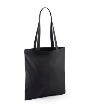 Black - Recycled cotton tote