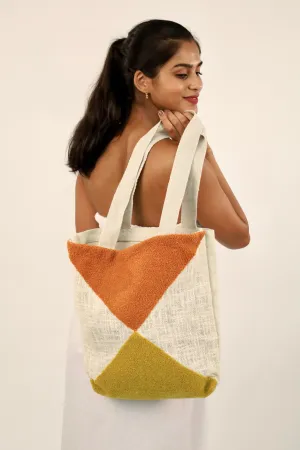 Bohemian Tricolor Tote Bag
