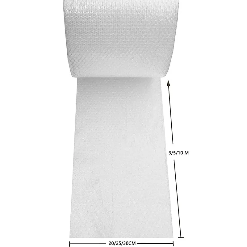 Bubble of Wrap Film Shockproof Foam Roll Bag Paper Packing Double Layer Fragile Pressure Relief Transport Buffer Logistics