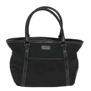 BURBERRY Blue Label Tote Bag Nylon Black Auth 56630