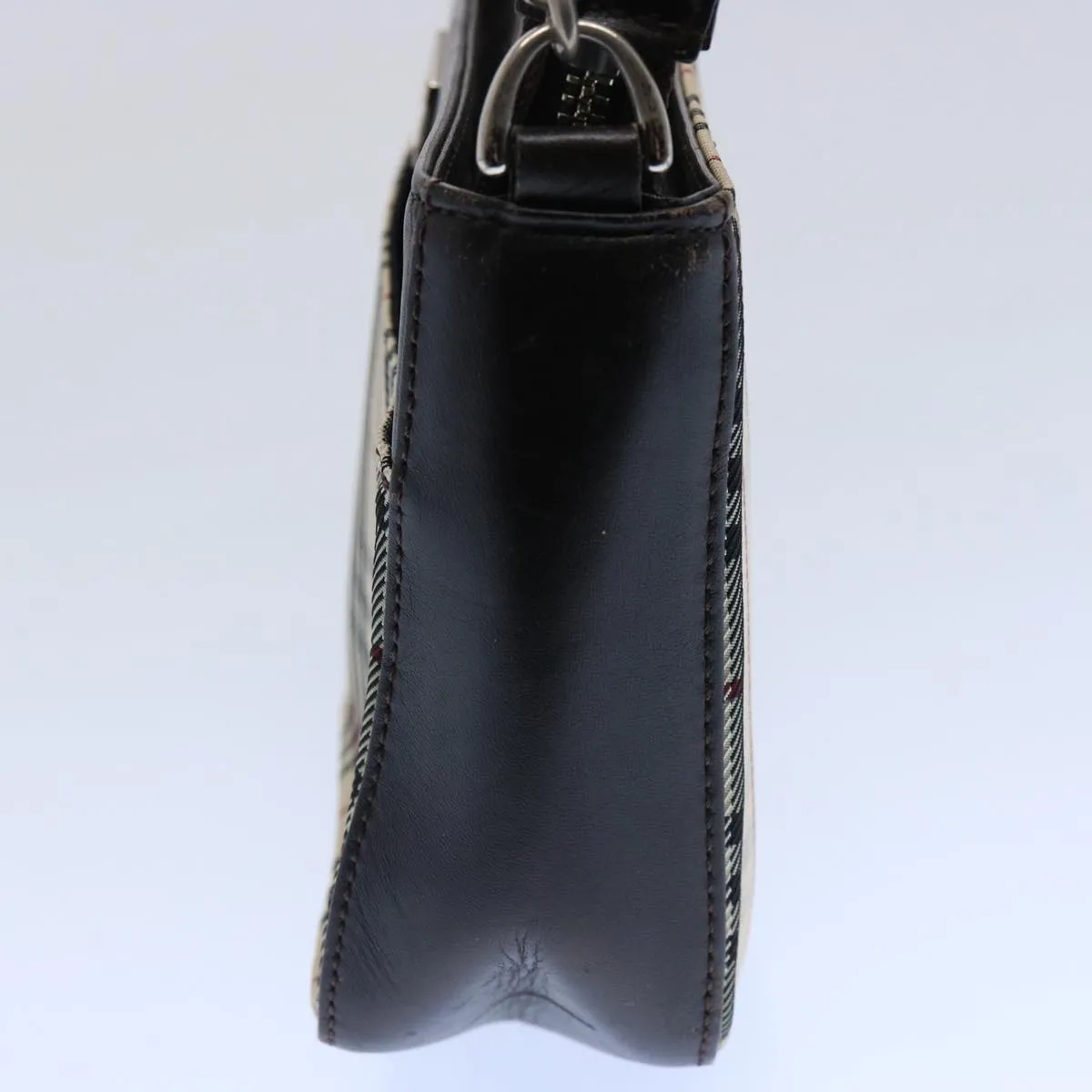 BURBERRY Nova Check Shoulder Bag Nylon Beige  ep2705