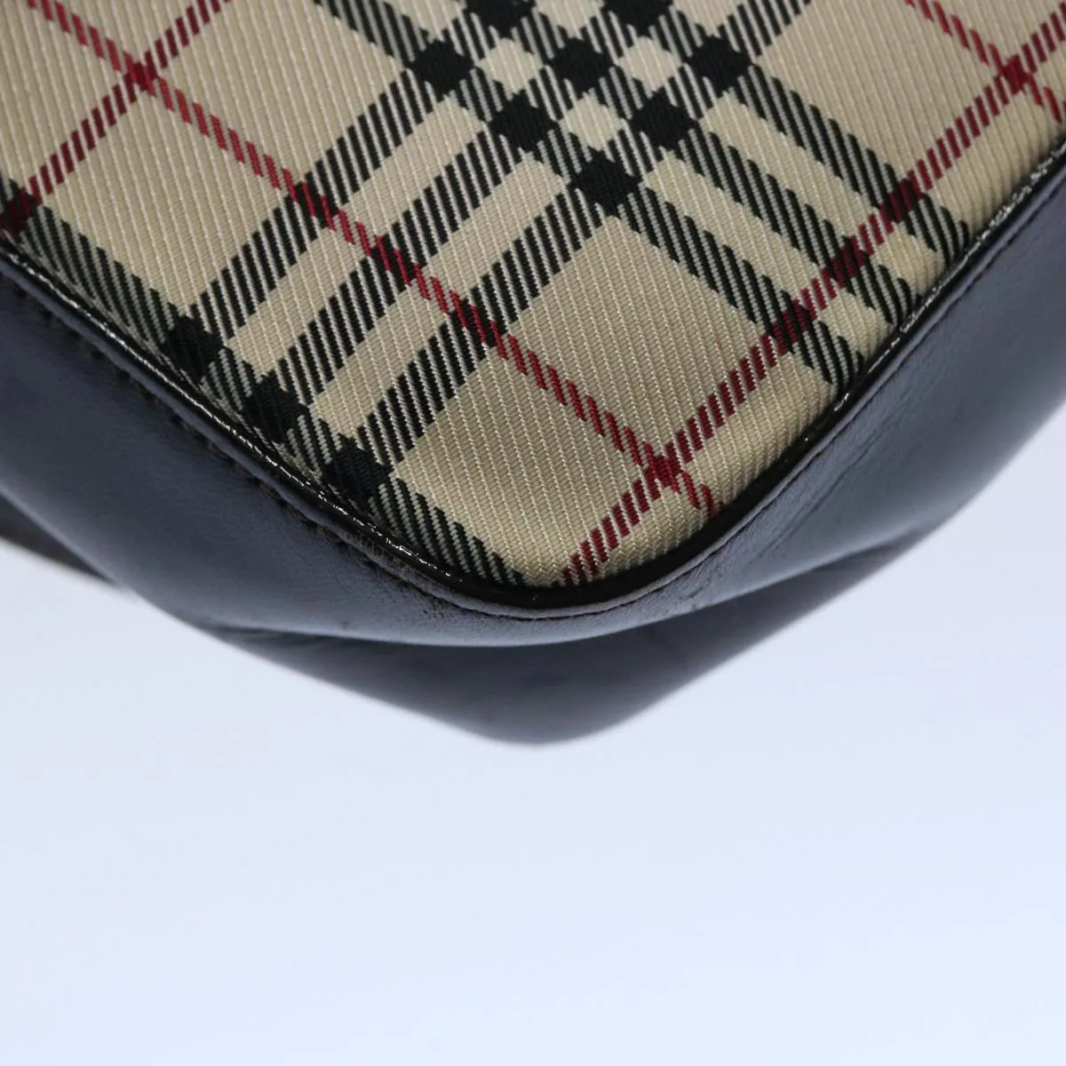 BURBERRY Nova Check Shoulder Bag Nylon Beige  ep2705