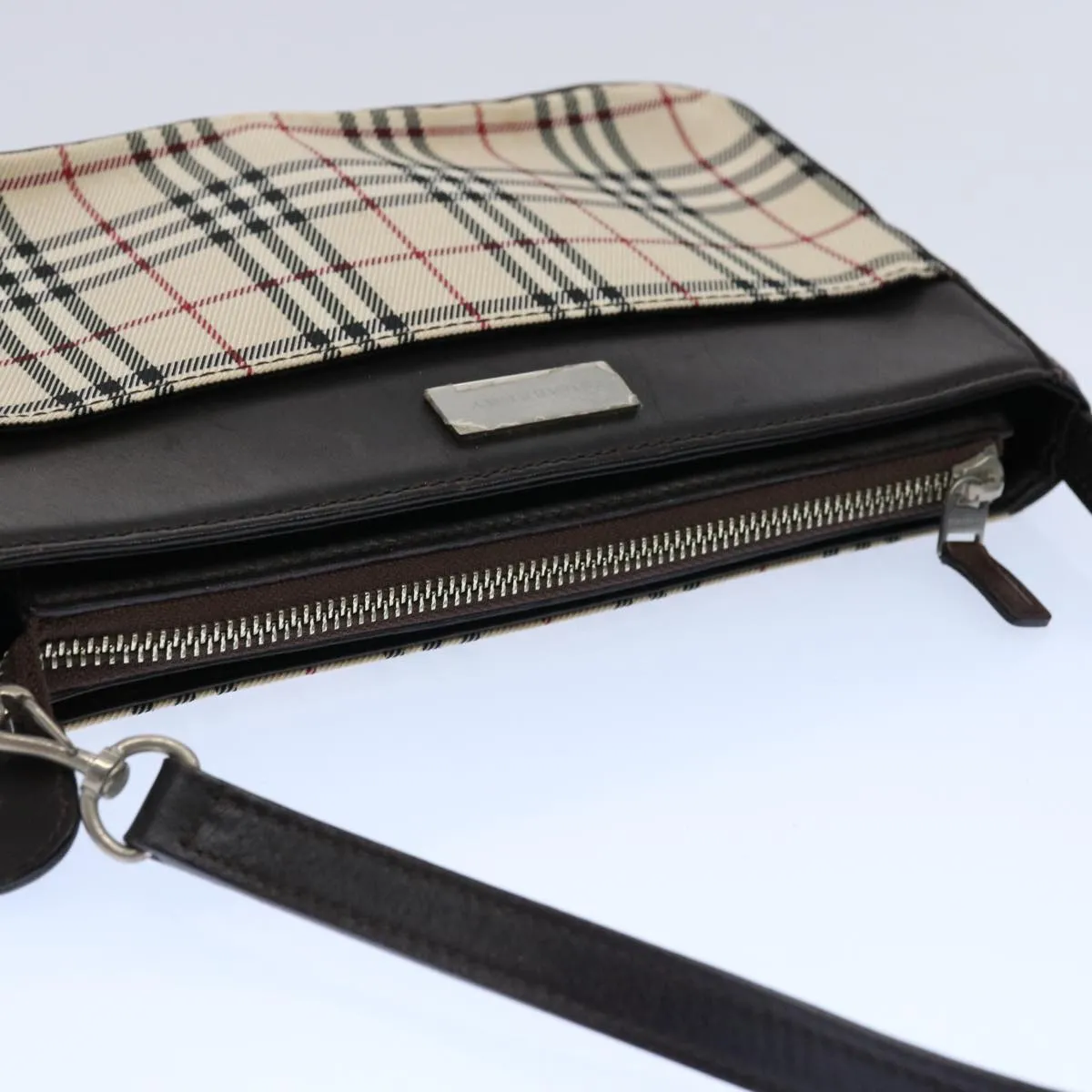 BURBERRY Nova Check Shoulder Bag Nylon Beige  ep2705