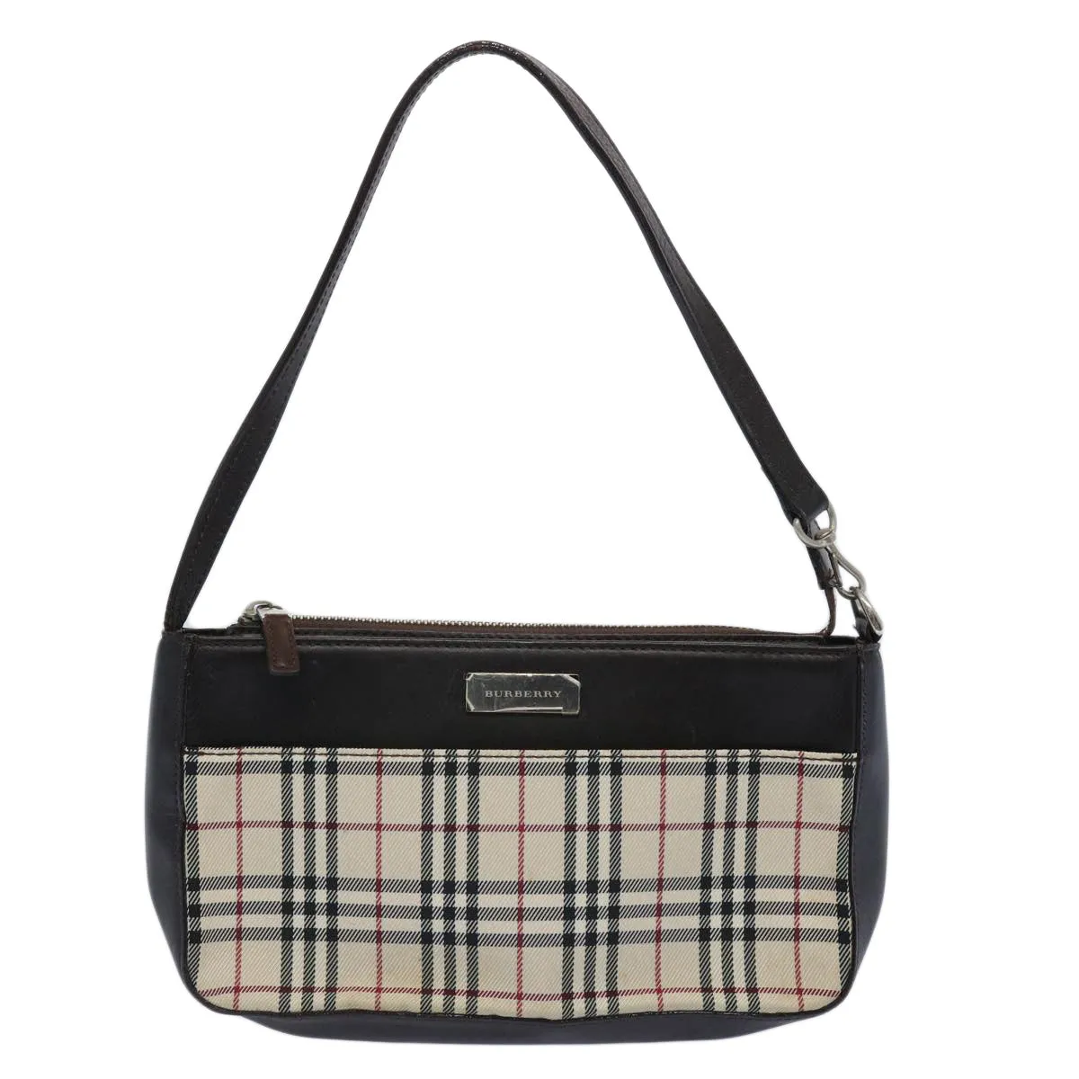 BURBERRY Nova Check Shoulder Bag Nylon Beige  ep2705