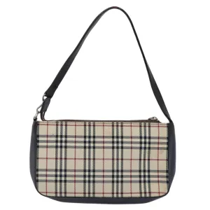 BURBERRY Nova Check Shoulder Bag Nylon Beige  ep2705