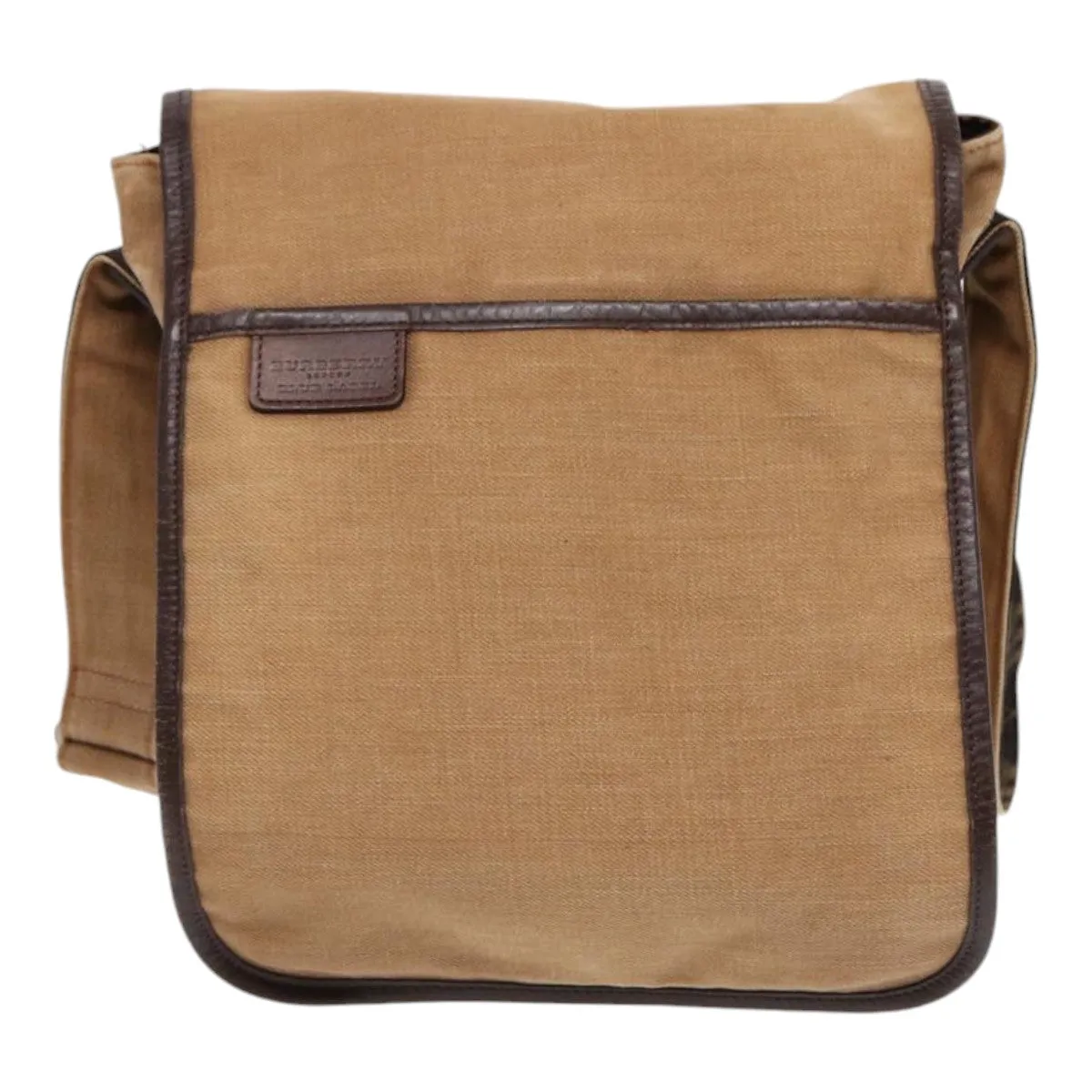 BURBERRY Shoulder Bag Canvas Beige  bs16675