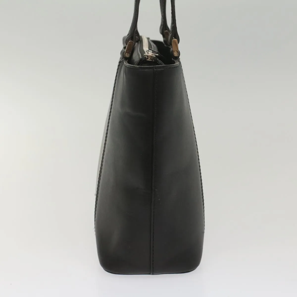 BURBERRY Tote Bag Leather Black  bs8728