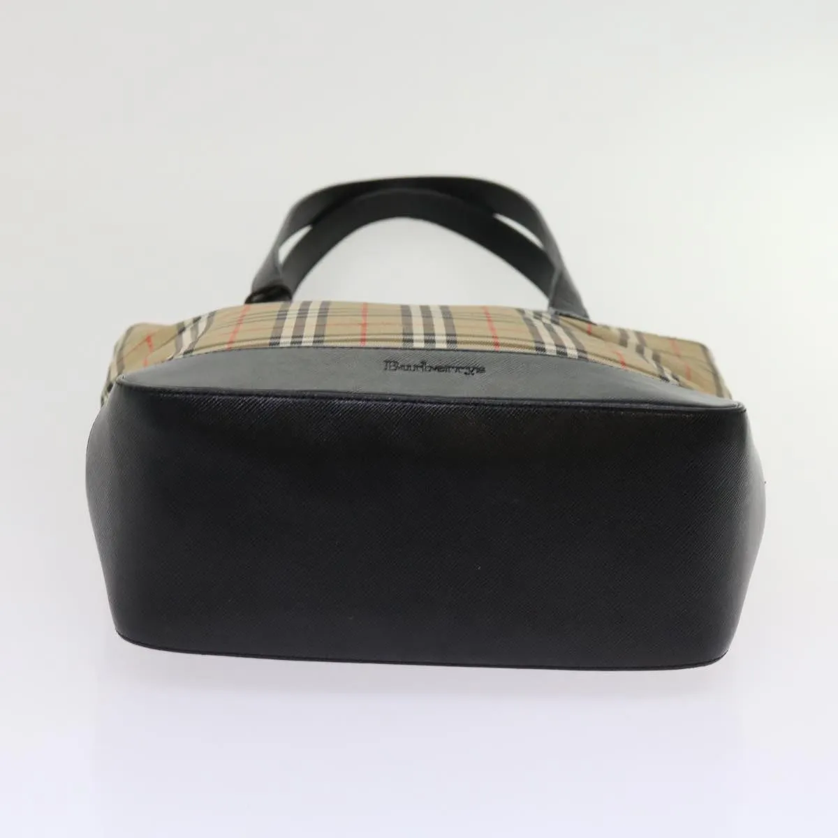 BURBERRYSs Nova Check Tote Bag Nylon Canvas Beige  63114