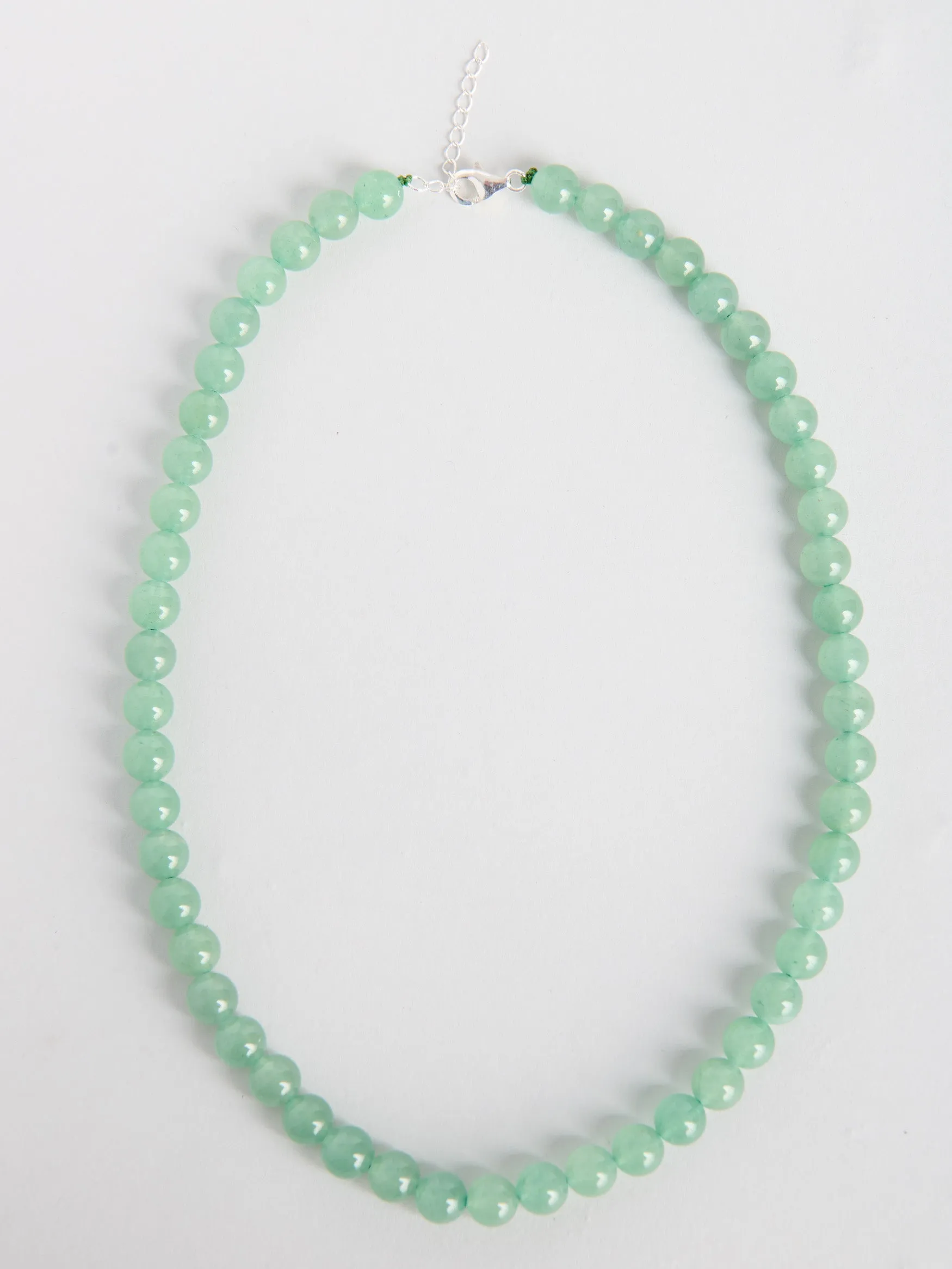 By Chance Aventurine - Beaded Gemstone Necklace
