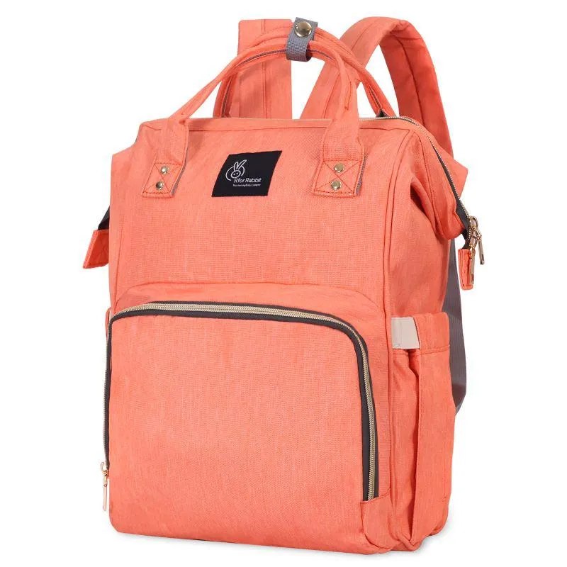 Caramello Diaper Bag For Moms With Personalized Name Tag