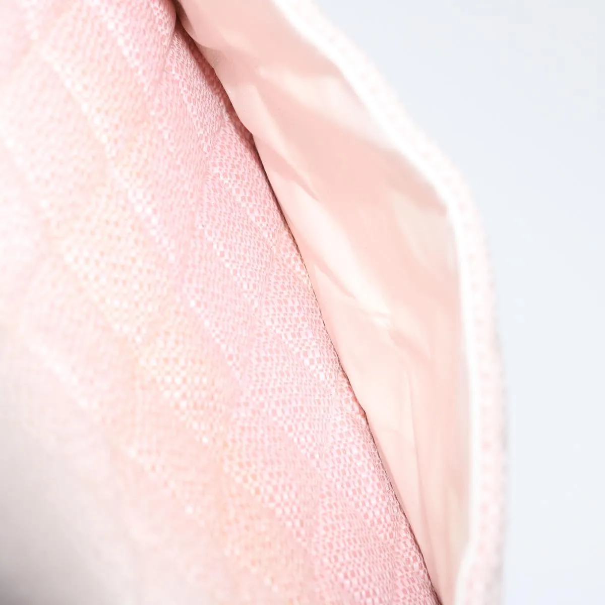 Chanel COCO Mark Tote Bag cotton Pink CC  29713A