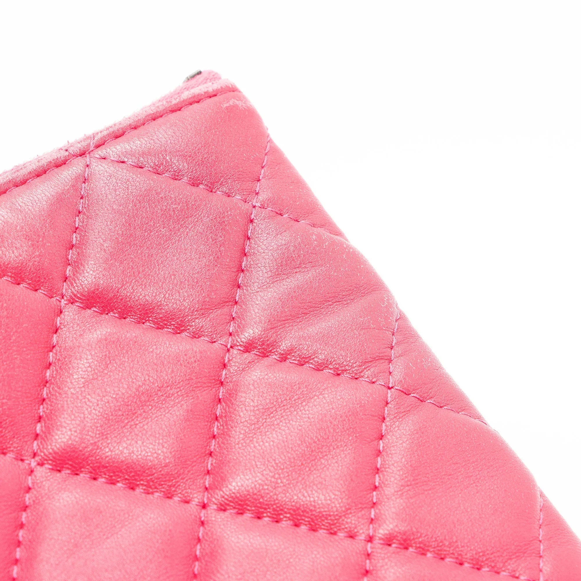 Chanel Lambskin Large O-Case (SHF-alFABe)