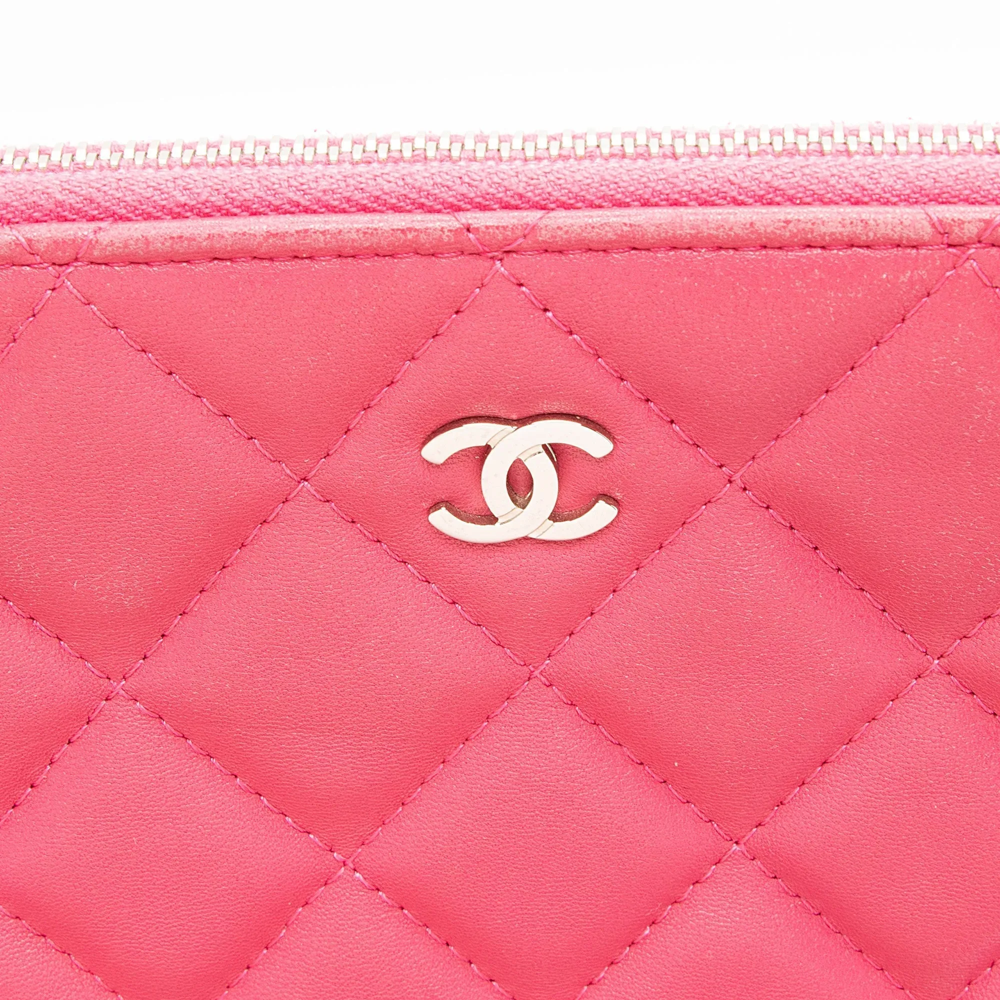 Chanel Lambskin Large O-Case (SHF-alFABe)