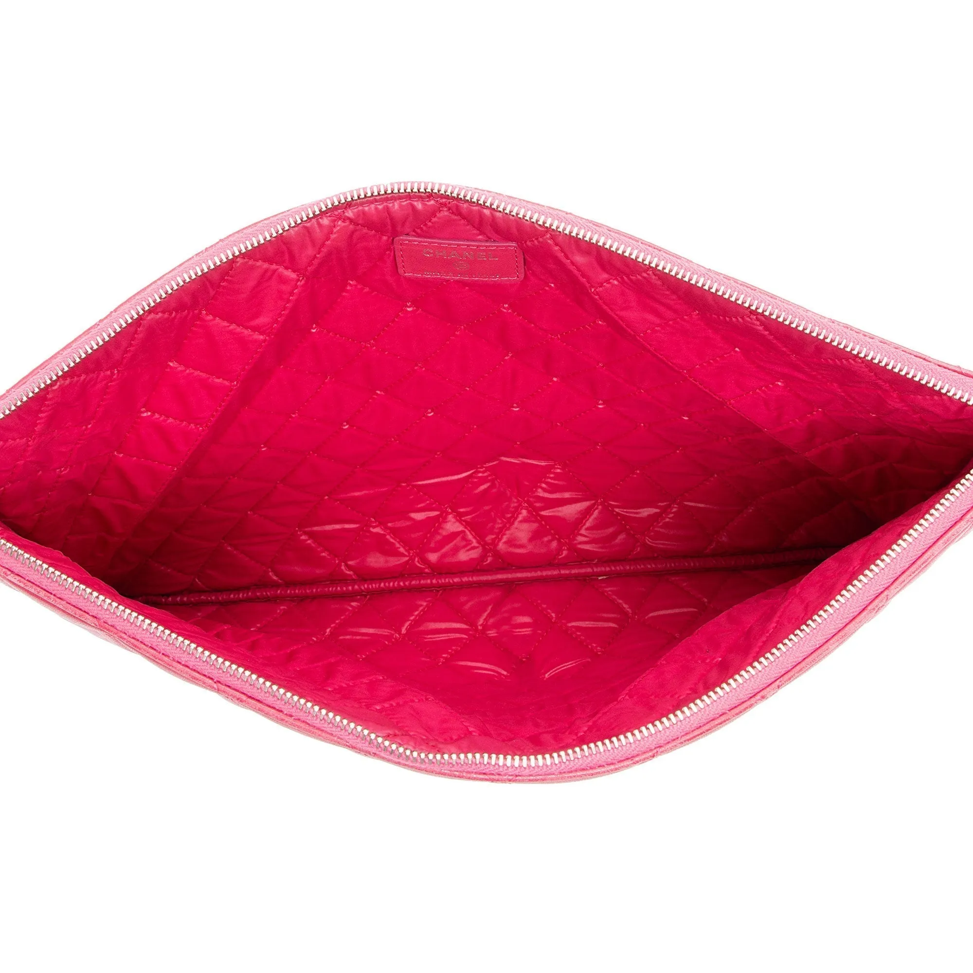 Chanel Lambskin Large O-Case (SHF-alFABe)