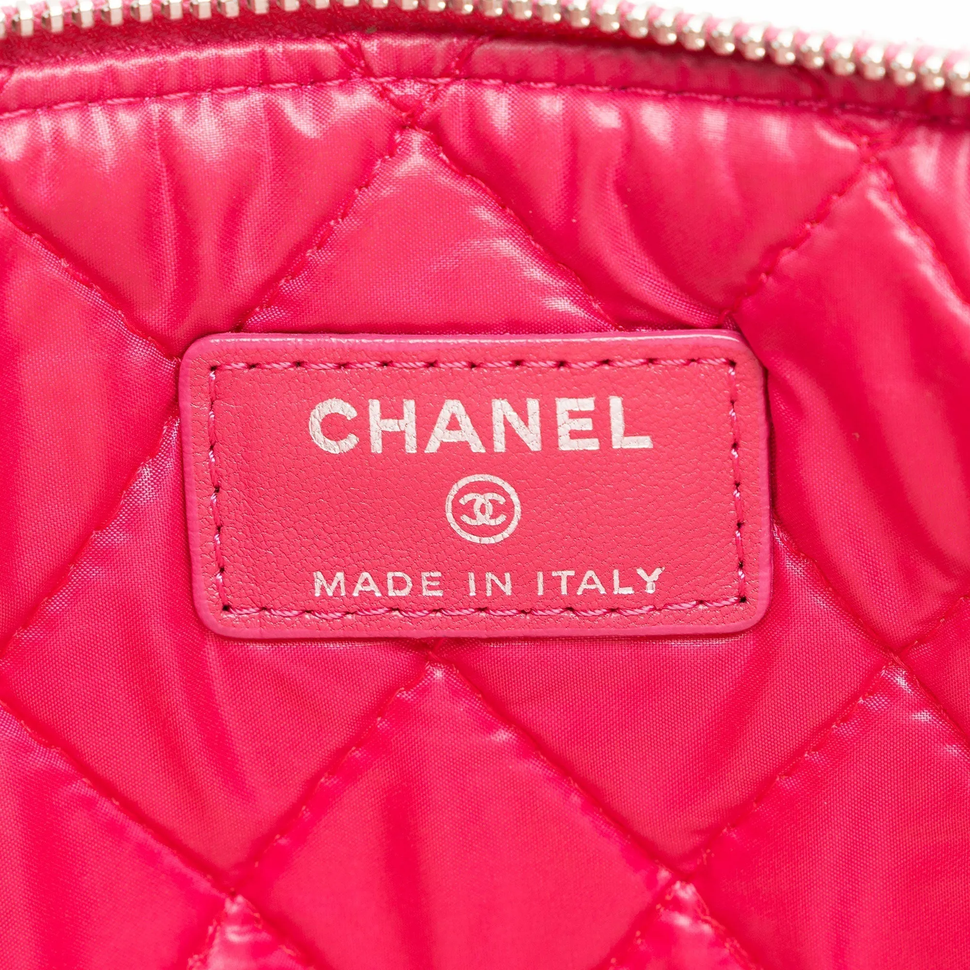 Chanel Lambskin Large O-Case (SHF-alFABe)