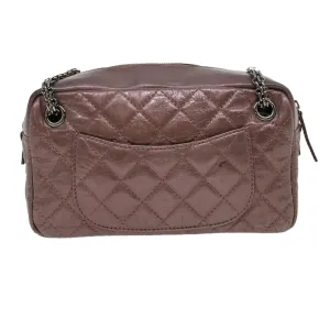 Chanel Matelasse Chain Shoulder Bag Lamb Skin Purple CC  30949A
