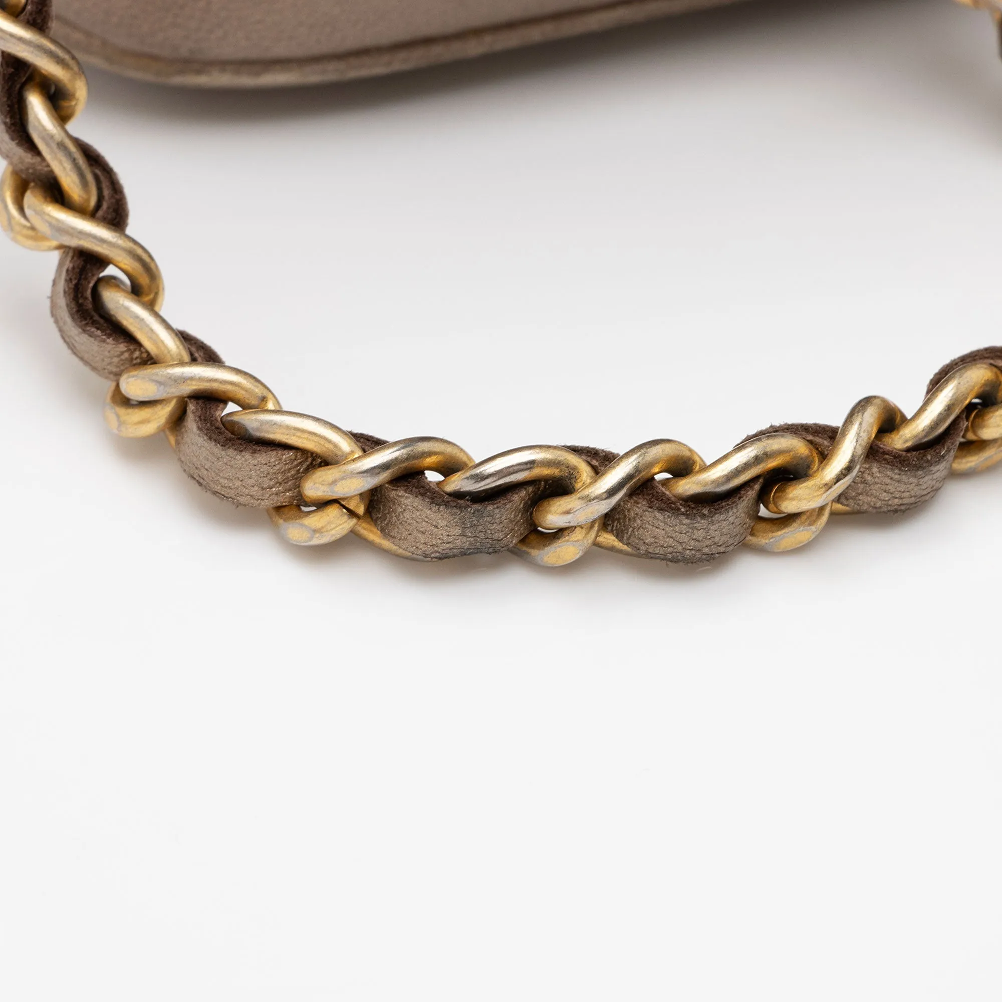Chanel Metallic Lambskin Coco Camera Mini Shoulder Bag (SHF-7xYr5Z)