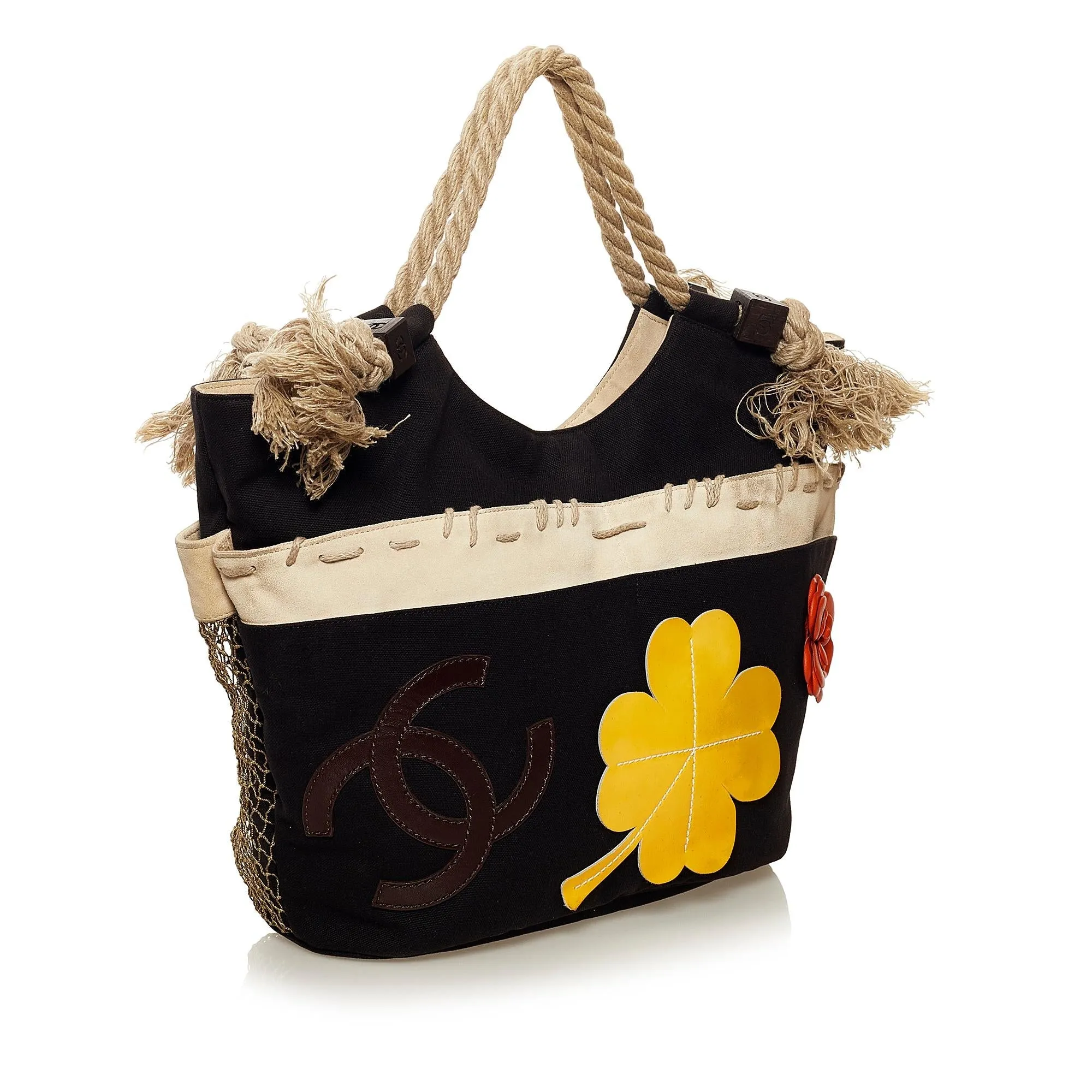 Chanel Patchwork Icon Canvas Tote Bag (SHG-34258)
