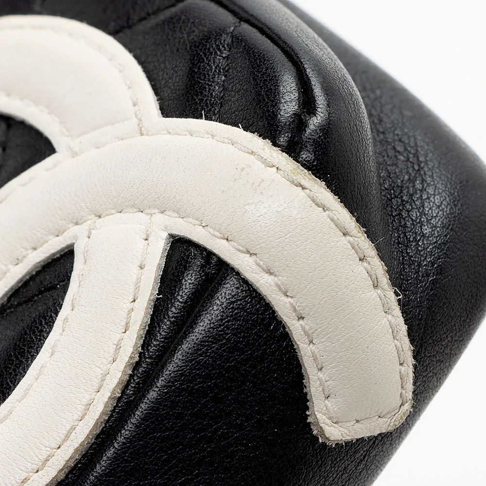 Chanel Quilted Lambskin Ligne Cambon Zip Mini Pouch (SHF-15996)