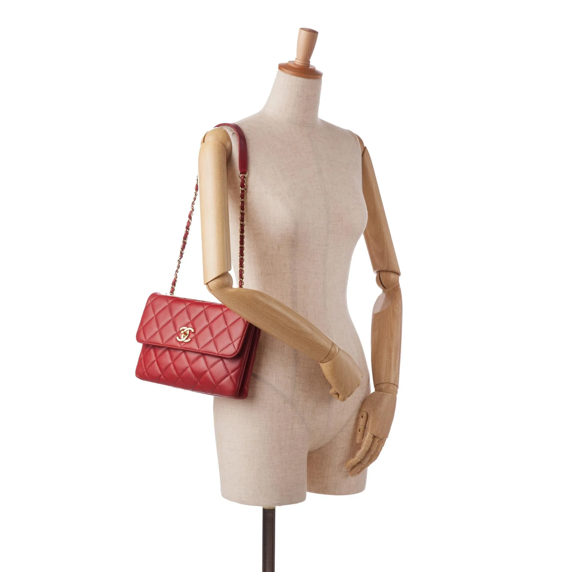 Chanel Quilted Lambskin Trendy Flap (SHG-OZf4S2)