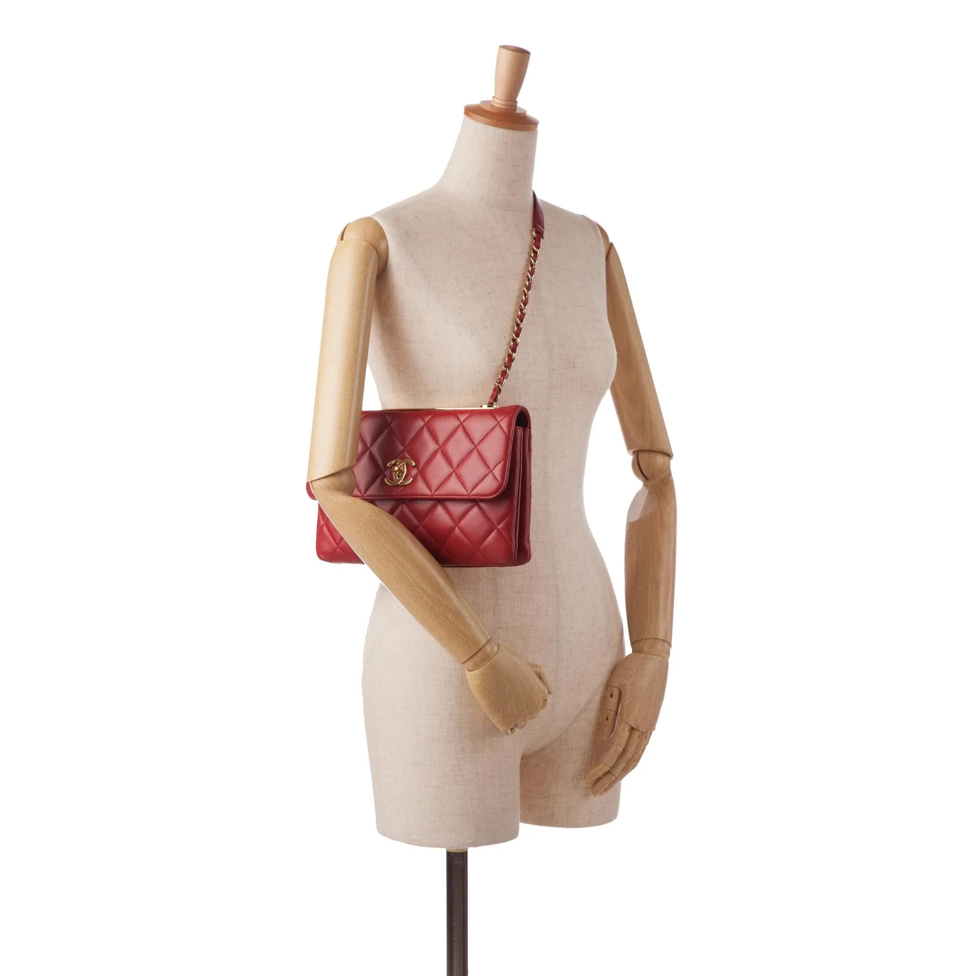 Chanel Quilted Lambskin Trendy Flap (SHG-OZf4S2)