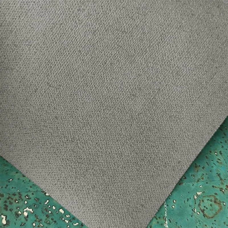 Cork-Style Synthetic Leather Fabric for Creative Crafting Projects