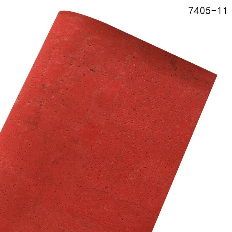 Cork-Style Synthetic Leather Fabric for Creative Crafting Projects