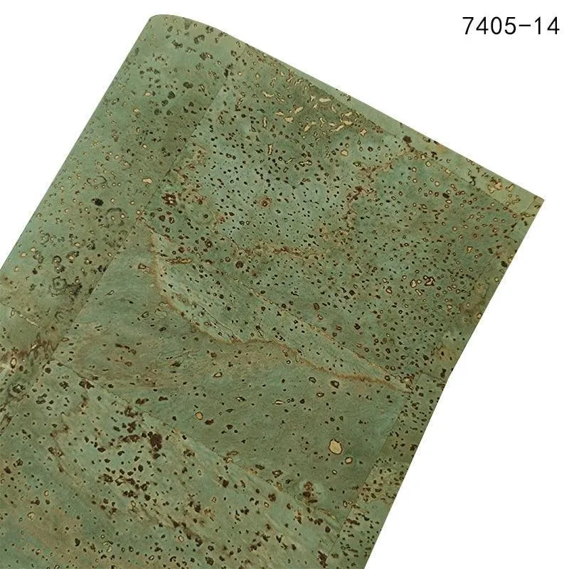 Cork-Style Synthetic Leather Fabric for Creative Crafting Projects