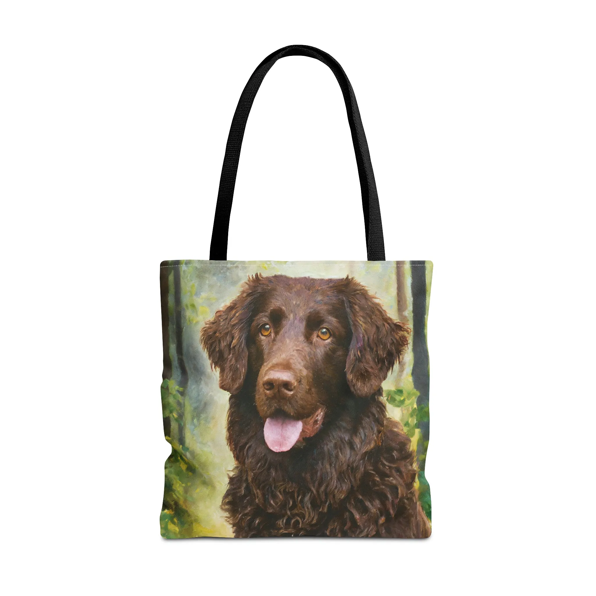 Curly-Coated Retriever Tote Bag (AOP)