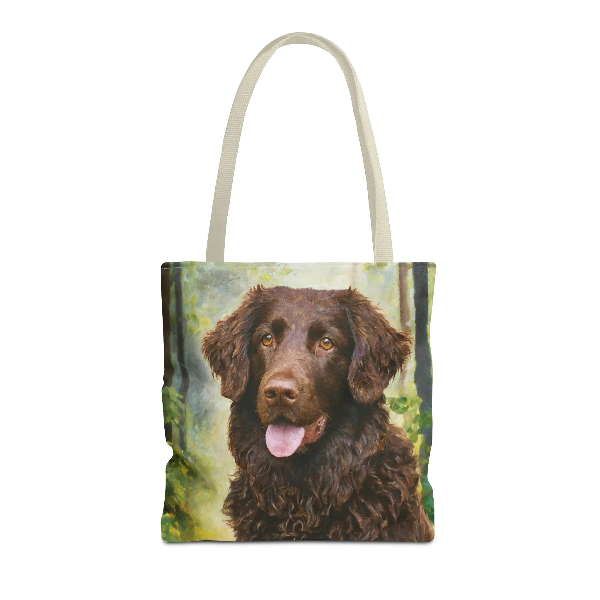 Curly-Coated Retriever Tote Bag (AOP)