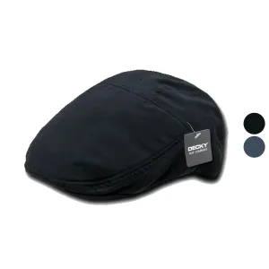 Decky Poly Woven Ivys Hats Drivers Cabbie Newsboy Gatsby Golf