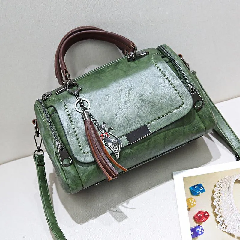 Fringed Shoulder Bag | Trendy and Stylish Small Square Bag