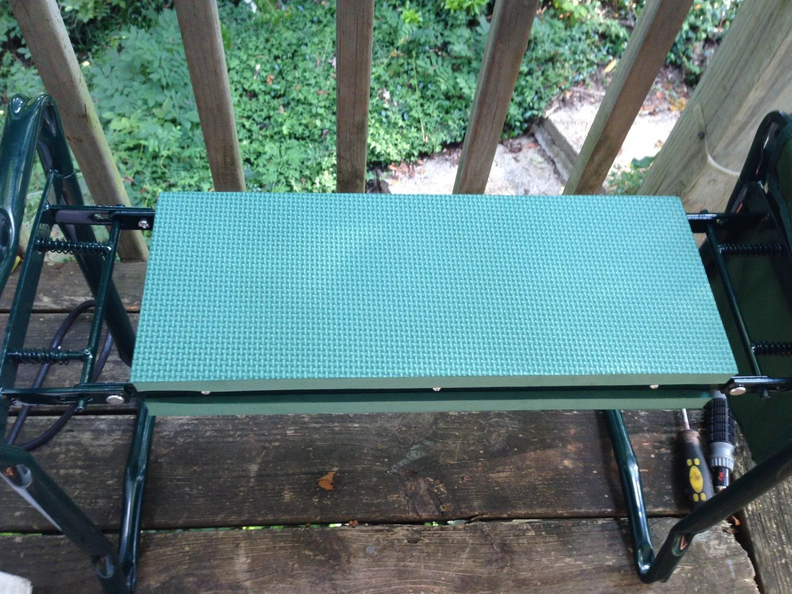 Garden Kneeler Seat, with Upgraded Thicken Kneeling Pad and 1 Large Tool Pouch