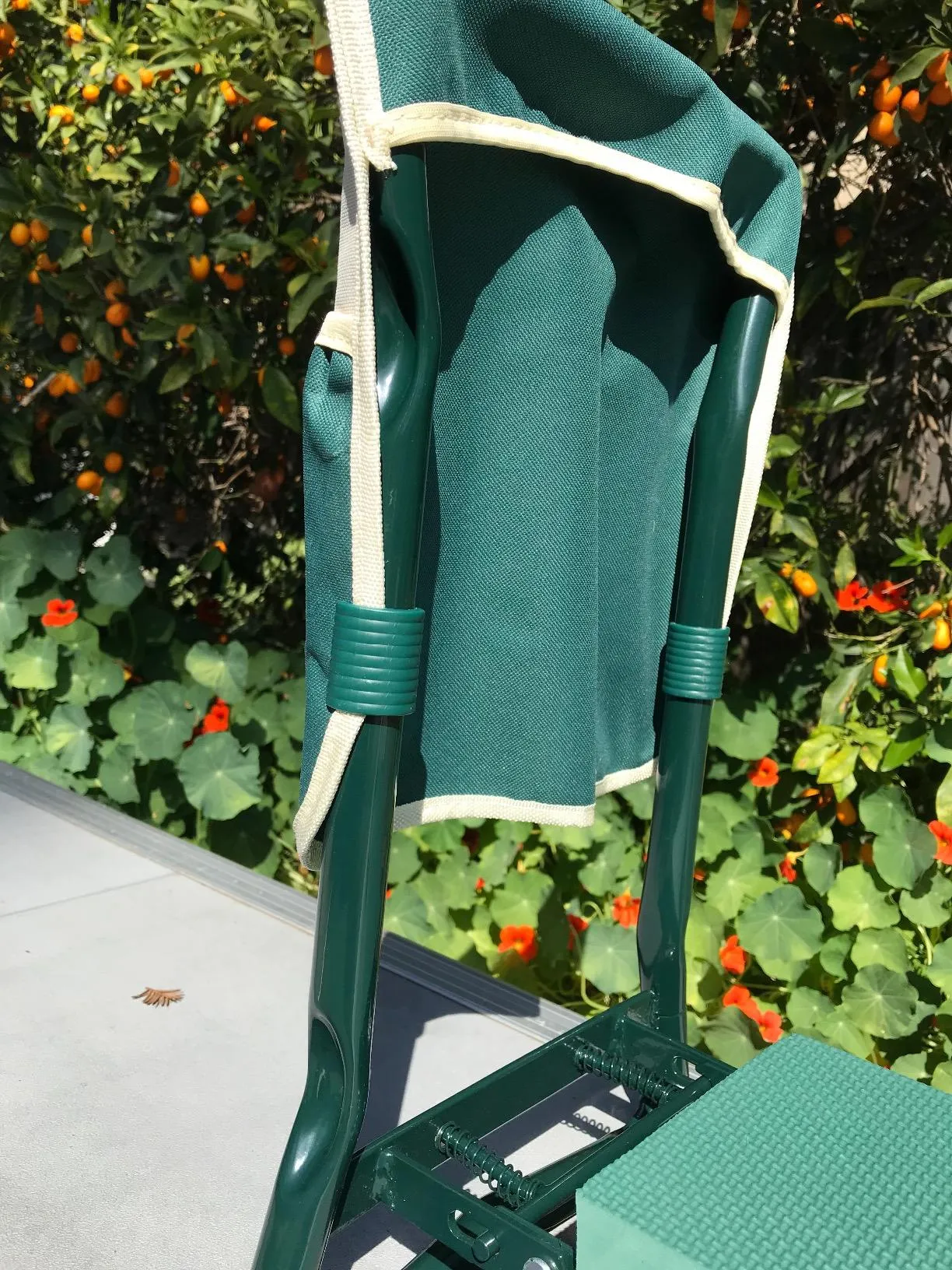 Garden Kneeler Seat, with Upgraded Thicken Kneeling Pad and 1 Large Tool Pouch