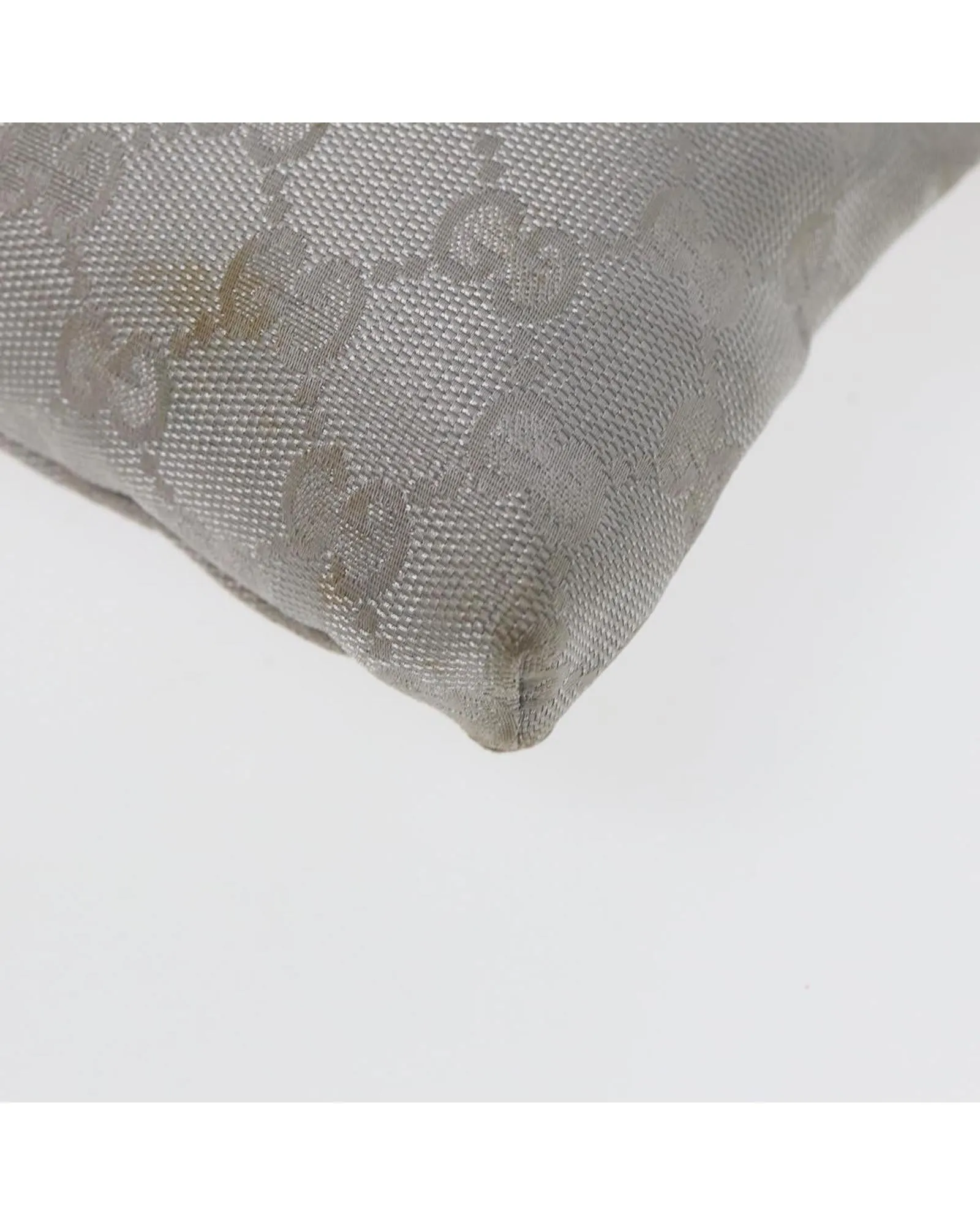 GG Canvas Waist Bag with Silver Accents