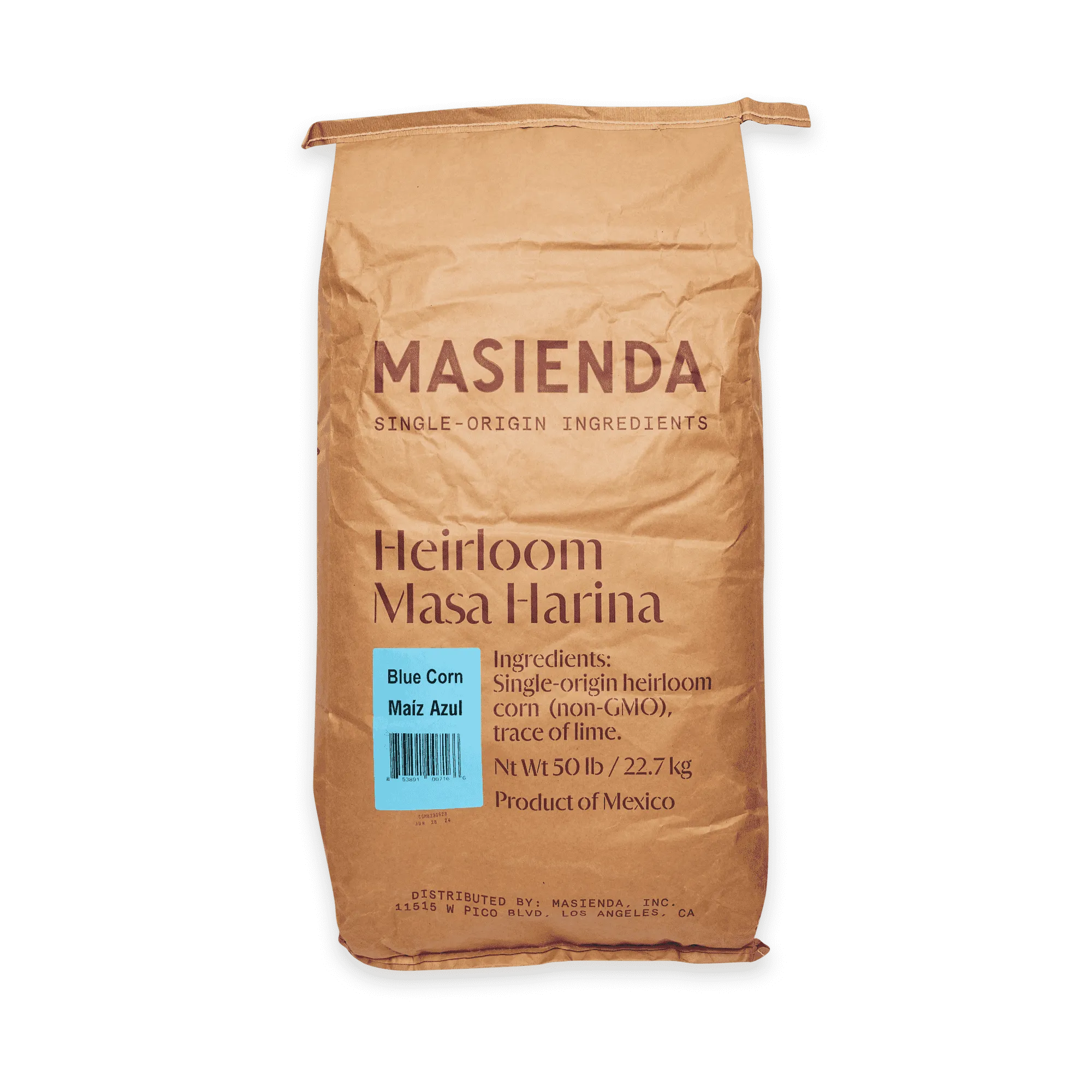 Heirloom Blue Corn Masa Harina (Wholesale)